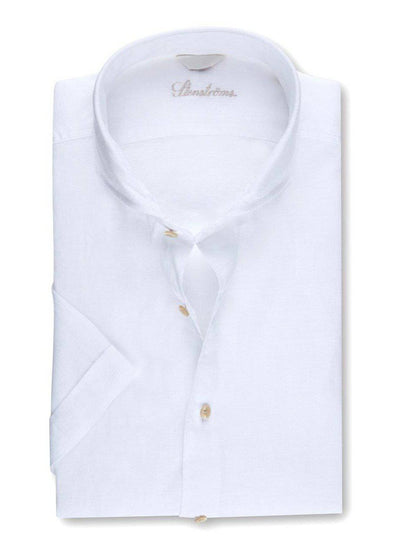 Slimline Linneskjorta, kort ärm - Collection of Brands