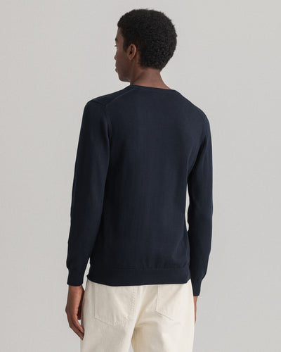 Classic V-ringad bomullströja - Collection of Brands