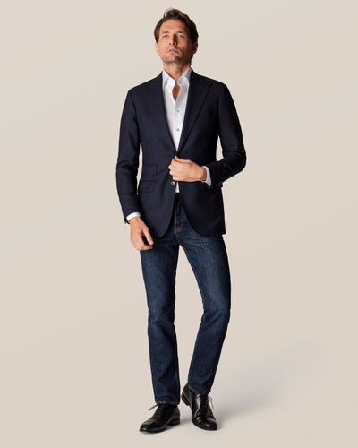 Signature Twill Skjorta - Slim Fit - Collection of Brands