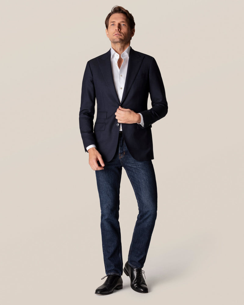 Signature Twill Skjorta - Slim Fit - Collection of Brands