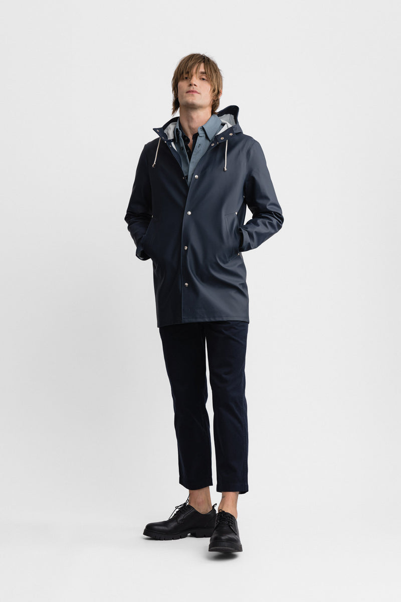 Stockholm Raincoat - Navy - Collection of Brands