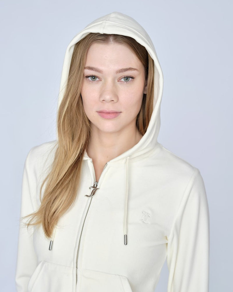 Classic Velour Robertson Zip Hoodie - Collection of Brands